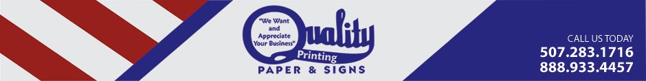 Quality Printing, Luverne, MN's Logo