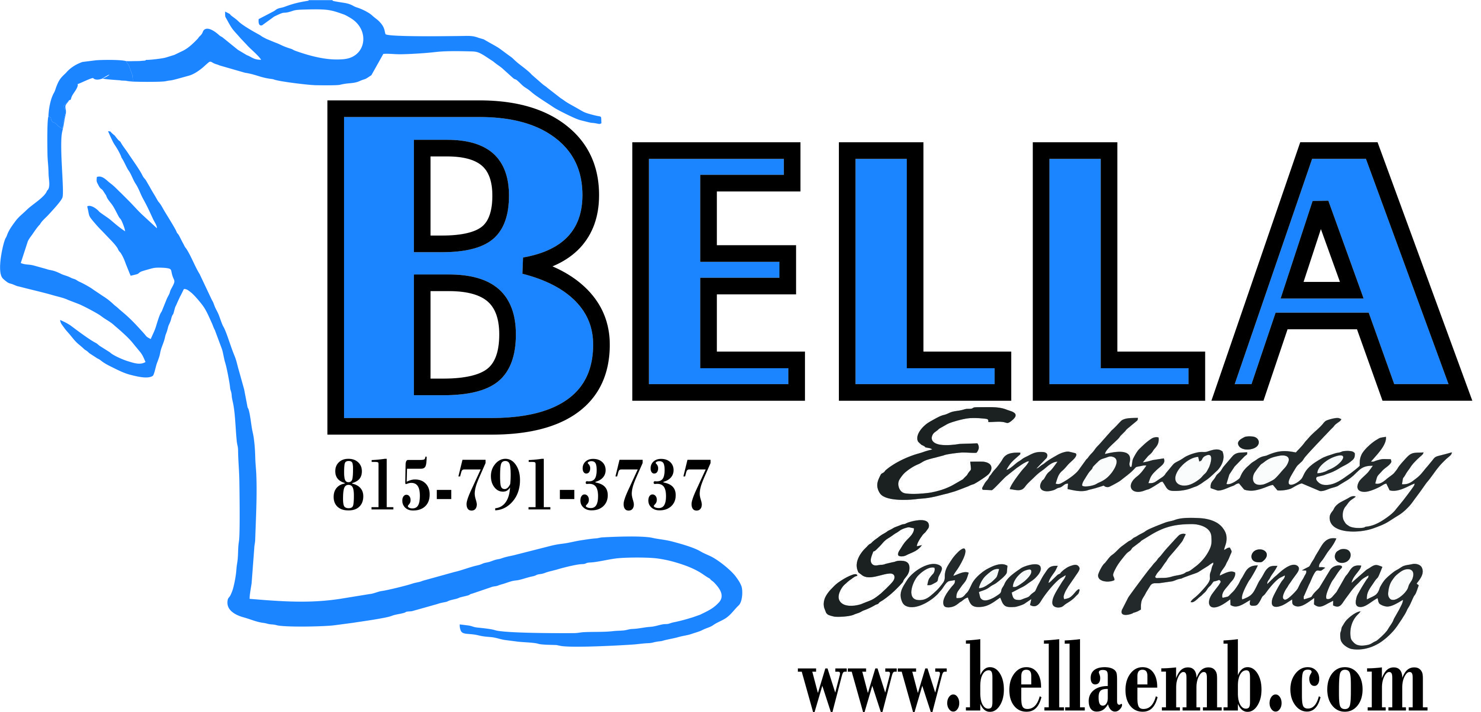 Bella Embroidery's Logo