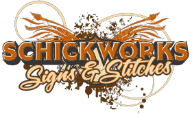 Schickworks Signs & Stitches's Logo