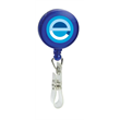 Badge Retractor- Translucent Blue