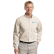 Long sleeve easy care shirt