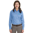 Ladies long sleeve non-iron twill shirt