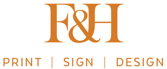 F & H Print Sign Design's Logo