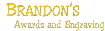 BRANDONS AWARDS and Engraving's Logo