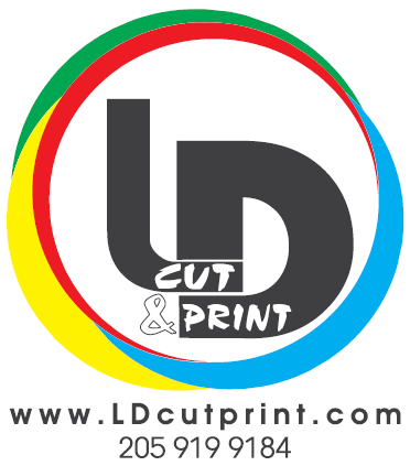 Lions Den Decor " LD Cut & Print "'s Logo