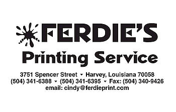 Ferdie's Printing Service's Logo