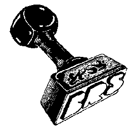 Bakersfield Rubber Stamp's Logo
