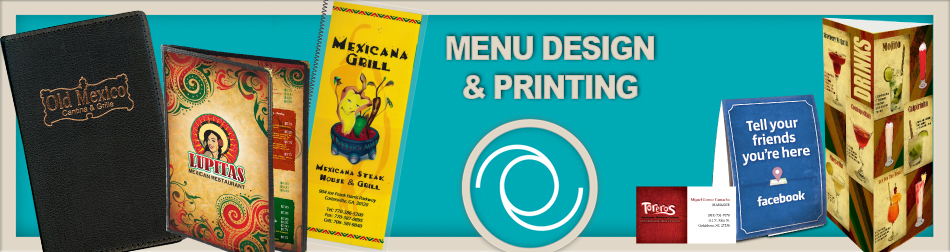 Menu Design and Printing