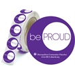 ."be PROUD" Stickers