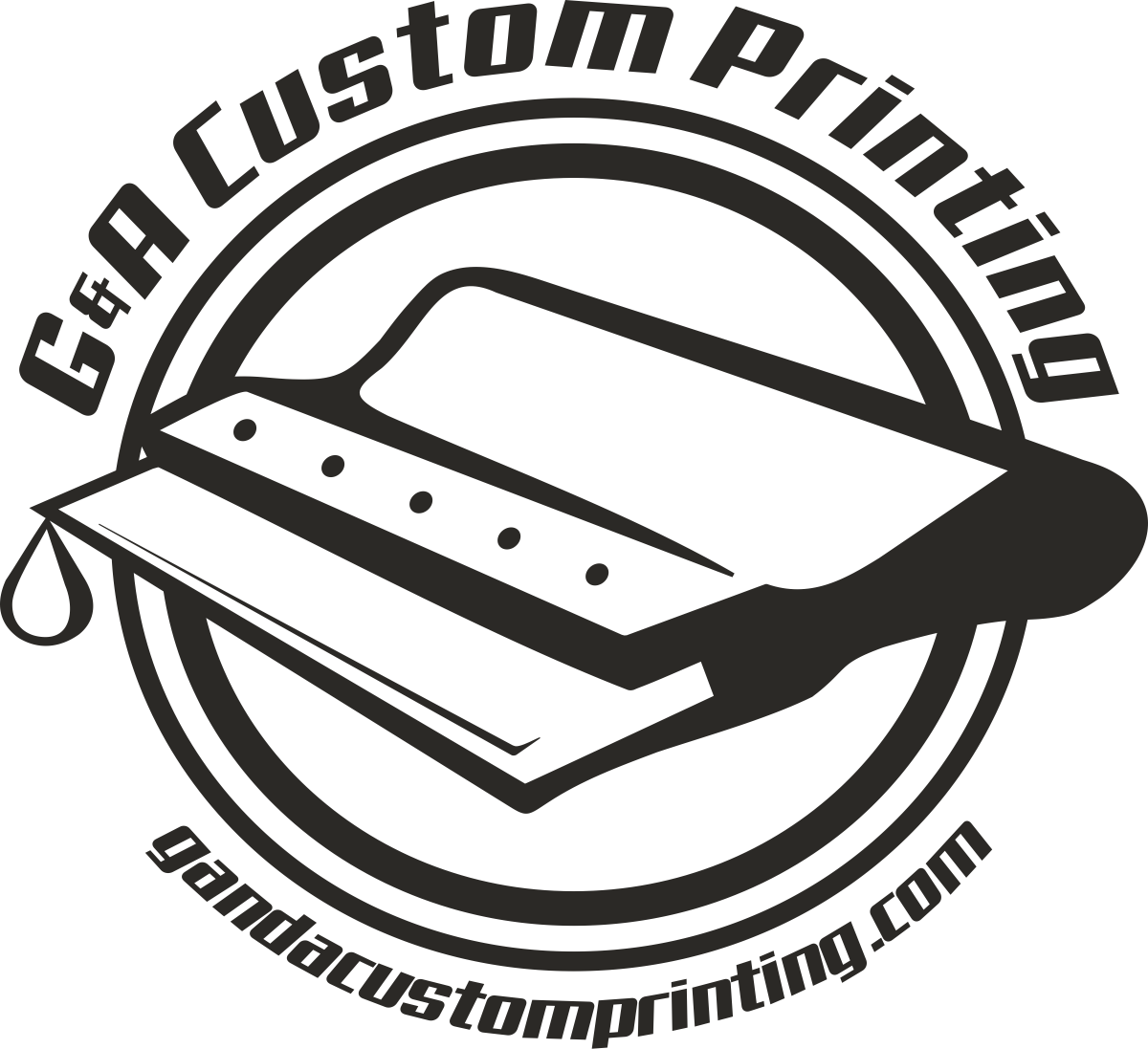 G & A Custom Printing LLC, Oskaloosa, IA's Logo