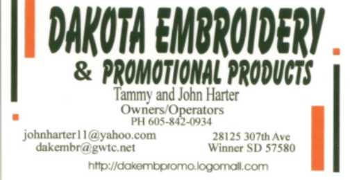 Dakota Embroidery and Promotional Products's Logo