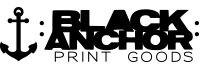 Black Anchor Print Goods's Logo