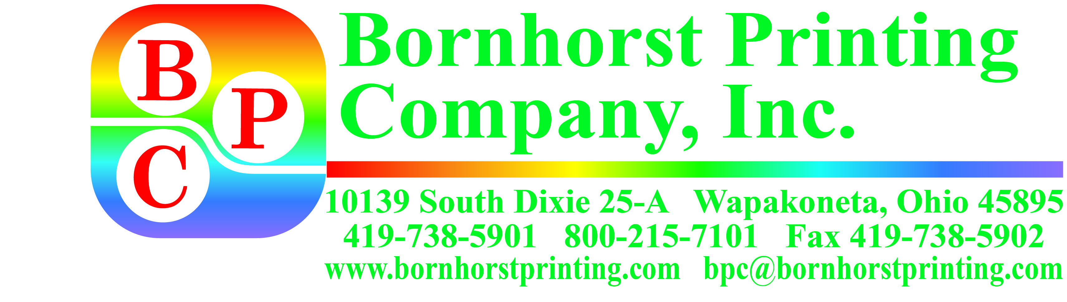Bornhorst Printing Co Inc's Logo