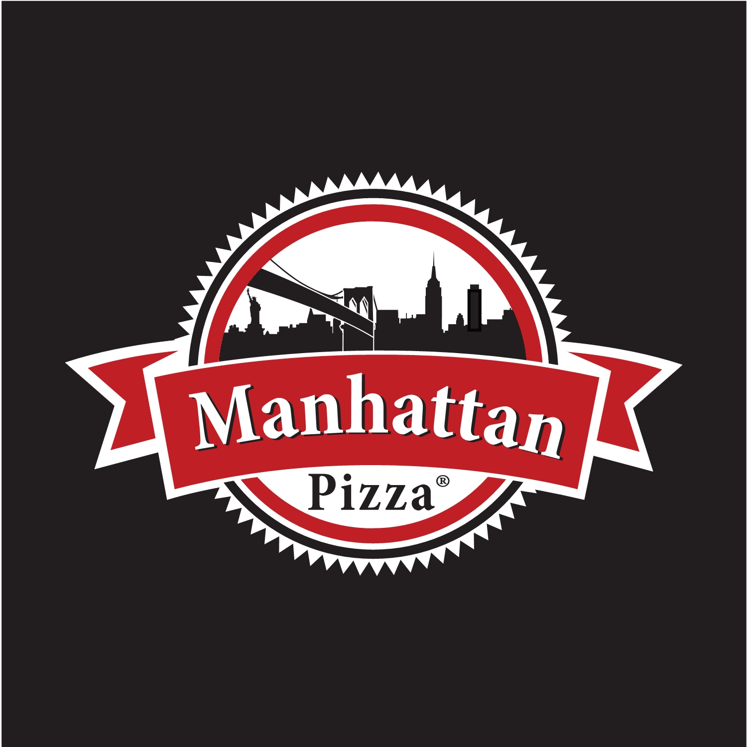 Manhattan Pizza's Logo