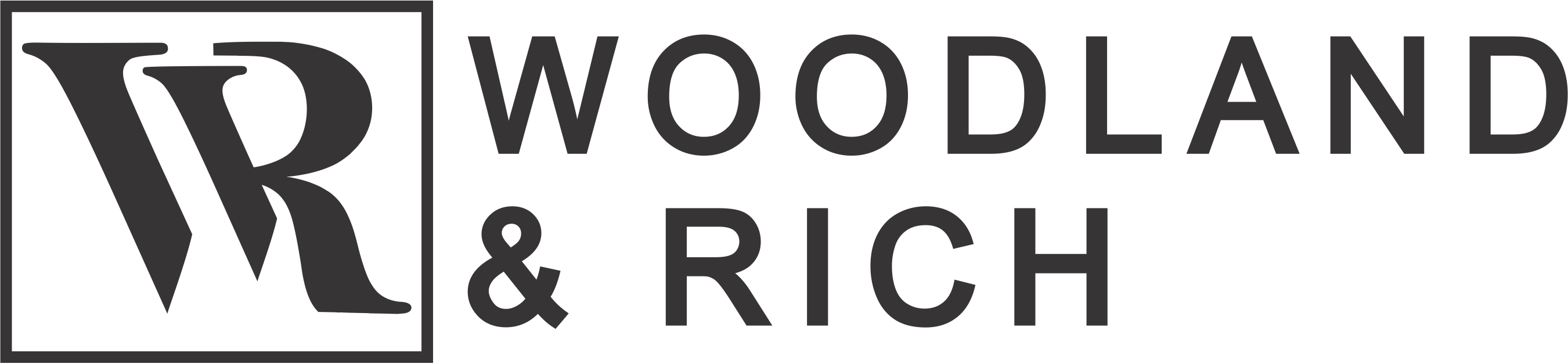 Woodland & Rich's Logo
