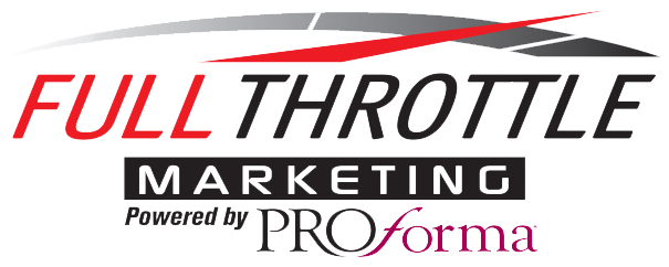 Full Throttle Marketing Powered by Proforma's Logo