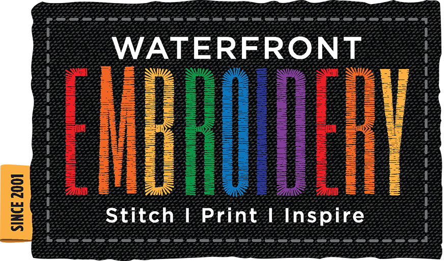 Waterfront Embroidery's Logo