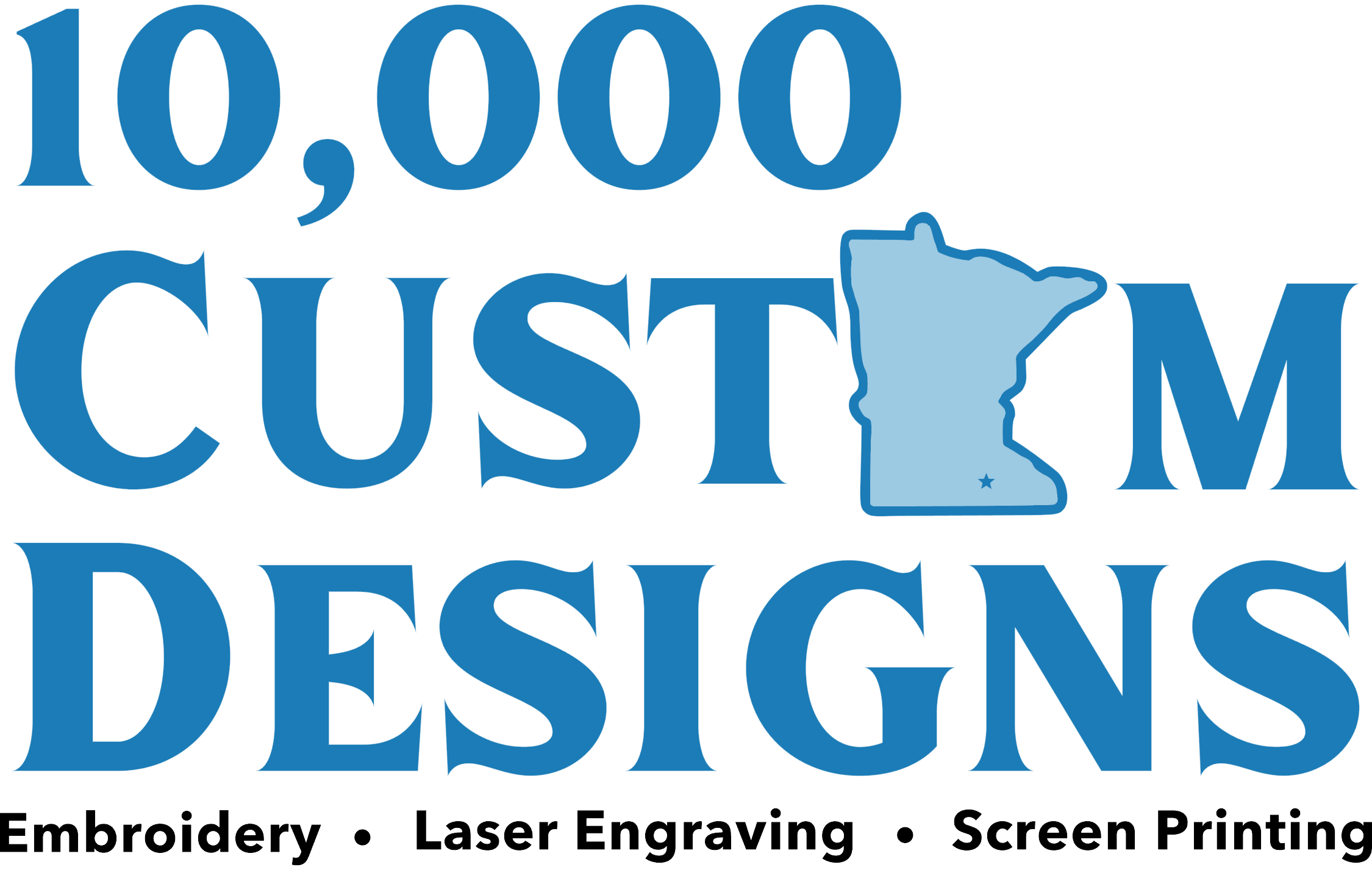 10,000 Custom Designs's Logo