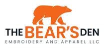 The Bear's Den Embroidery and Apparel LLC's Logo