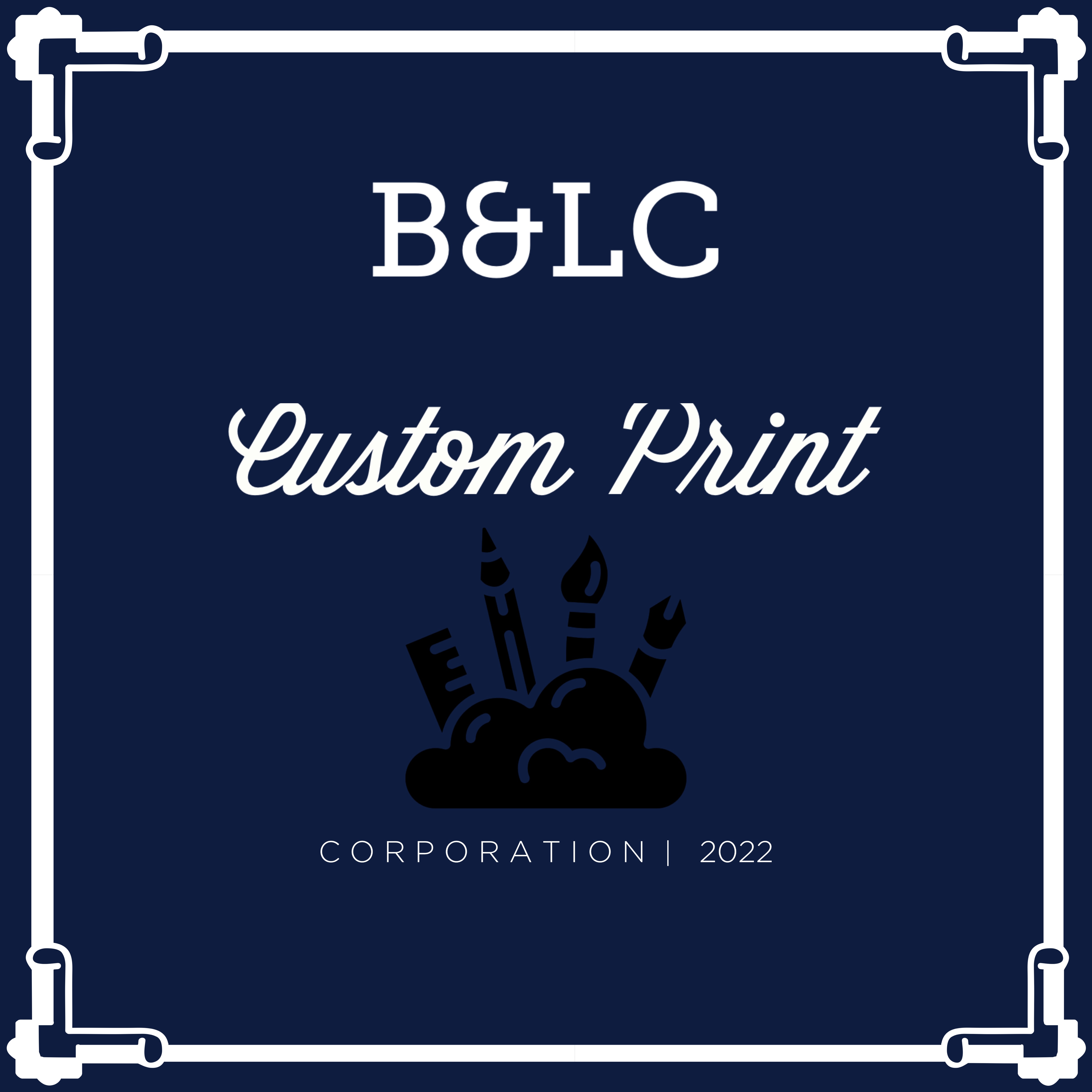 BLC Custom Print's Logo