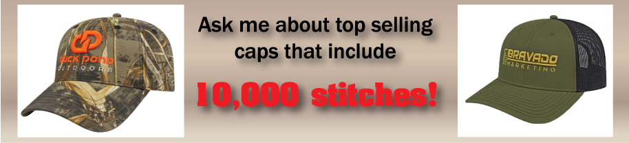 Caps with 10000 stitches