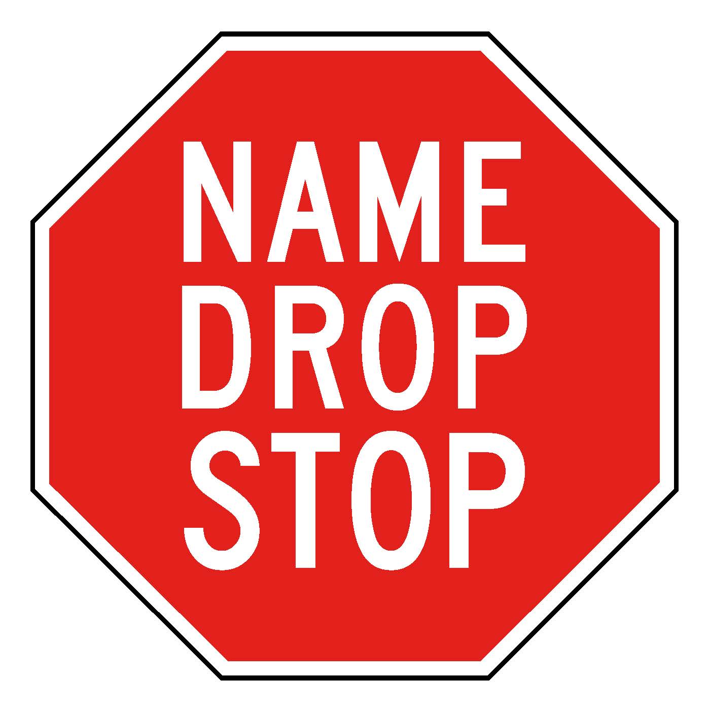 Name Drop Stop's Logo
