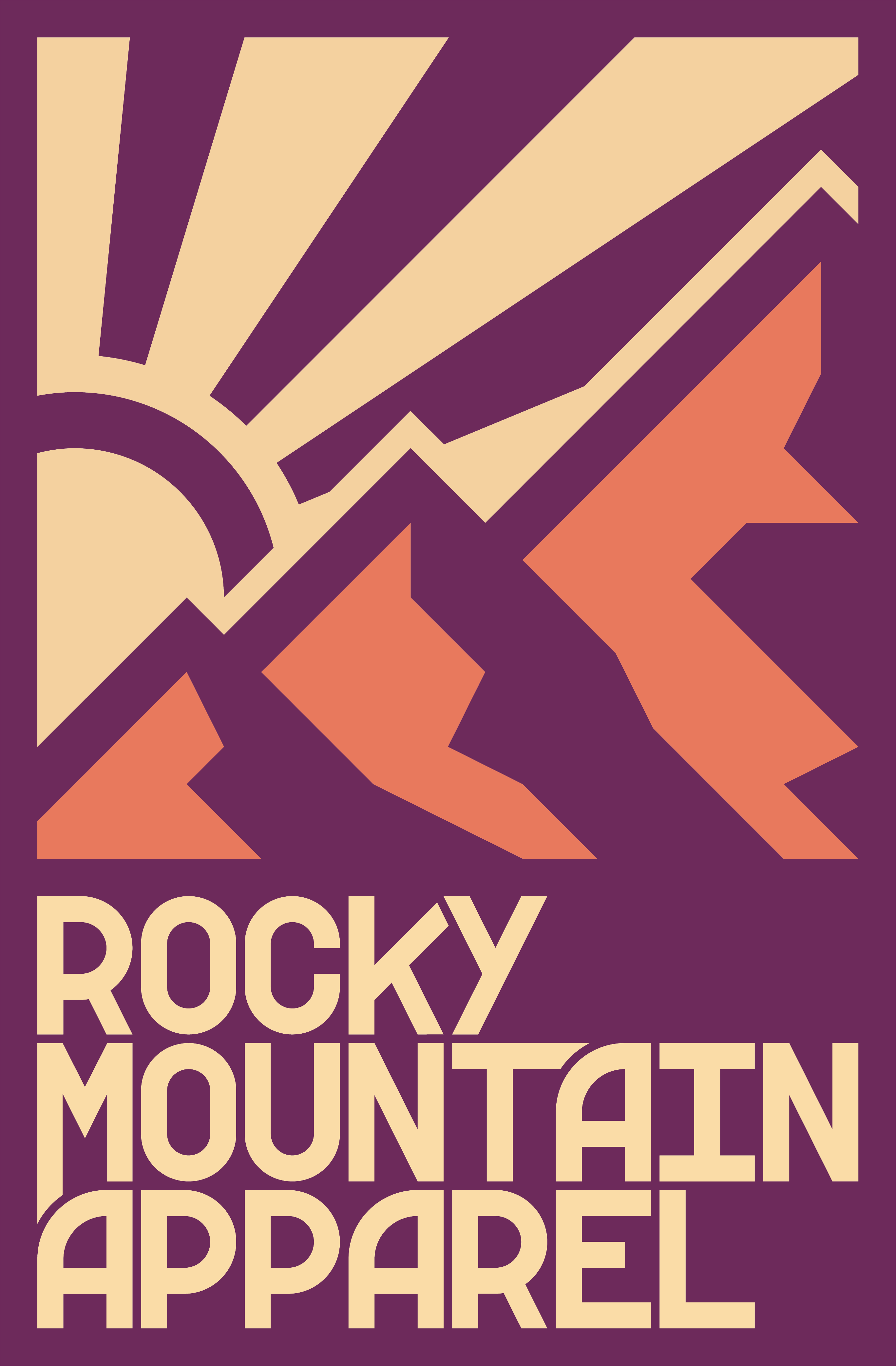 Rocky Mountain Apparel's Logo
