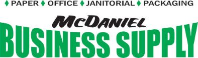 McDaniel Business Supply's Logo