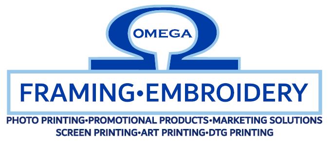 Omega Framing & Embroidery's Logo