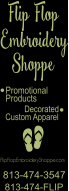 Flip Flop Embroidery Shoppe, Lutz, FL's Logo