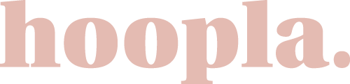 Hoopla marketing and merchandise - logo