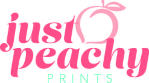 Just Peachy Prints, LLC's Logo