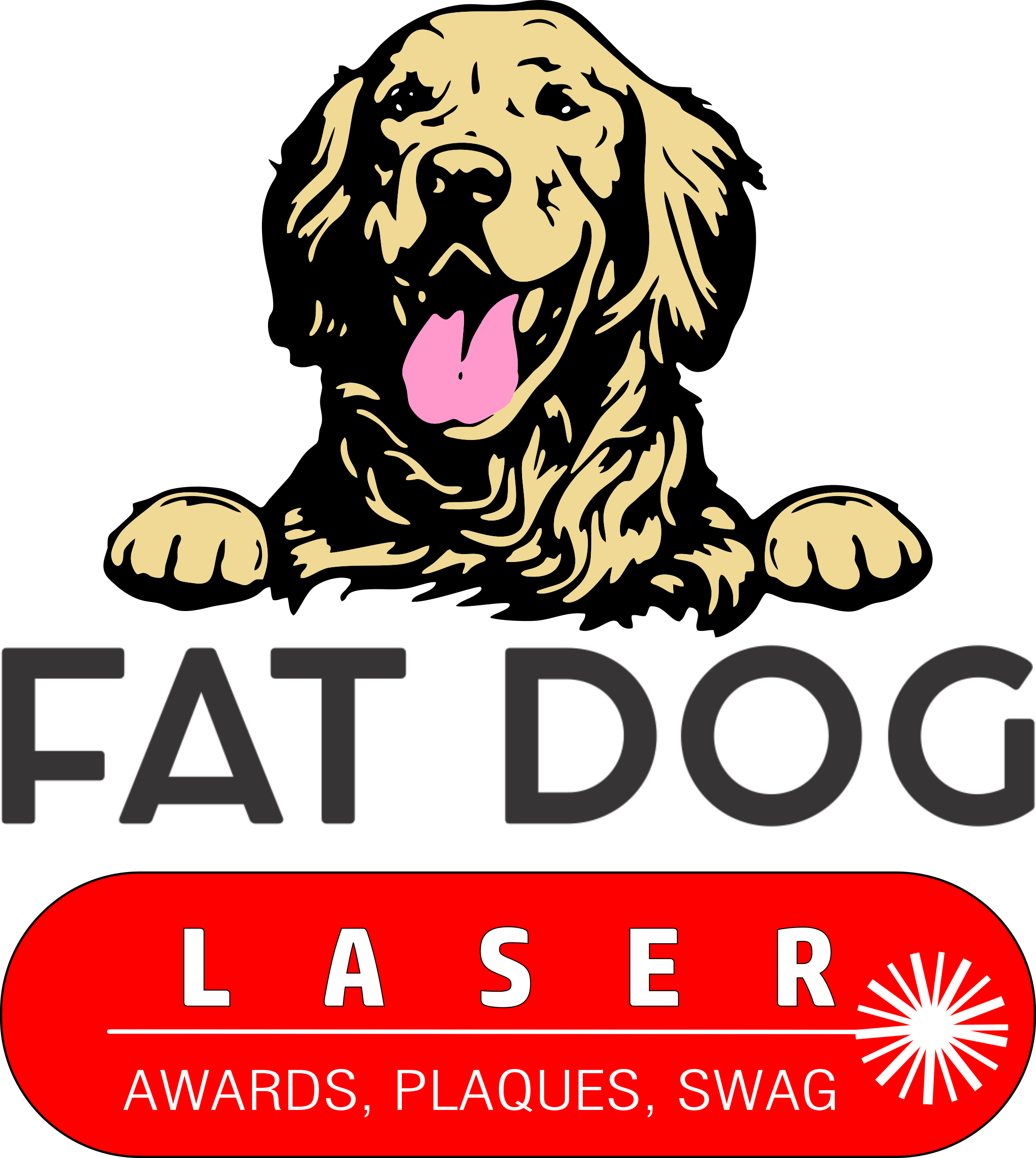 Fat Dog Laser Awards and Branding's Logo