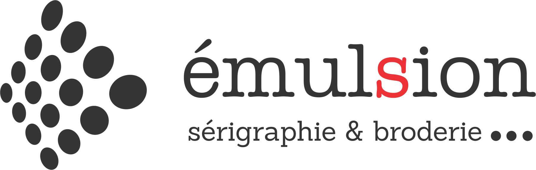 Emulsion Serigraphie et Broderie's Logo