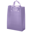 PLASTIC FROSTED SHOPPING BAGS