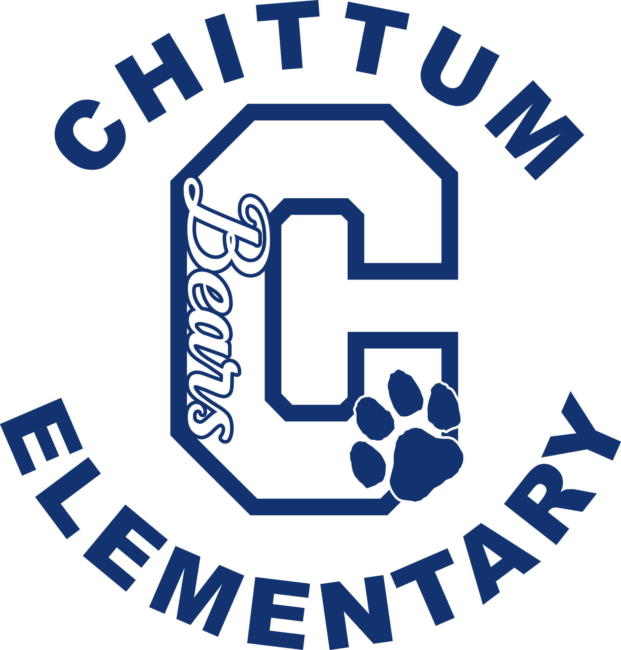 Edwin W. Chittum Elementary School's Logo