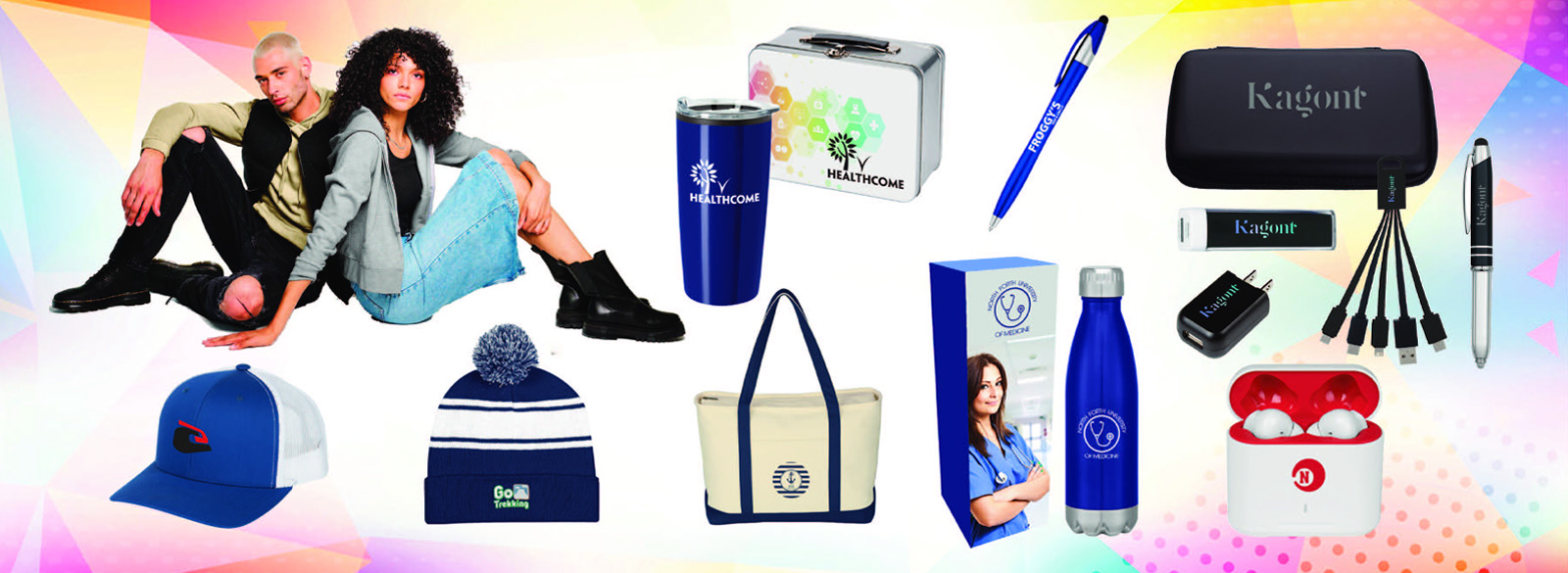 array of promotional products