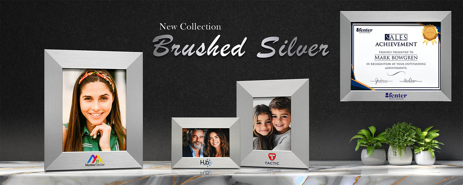 Brushed Silver Banner