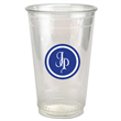 Clear Soft-Sided Plastic cup