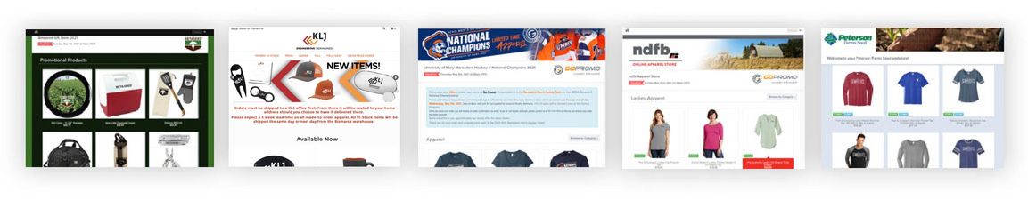 web stores