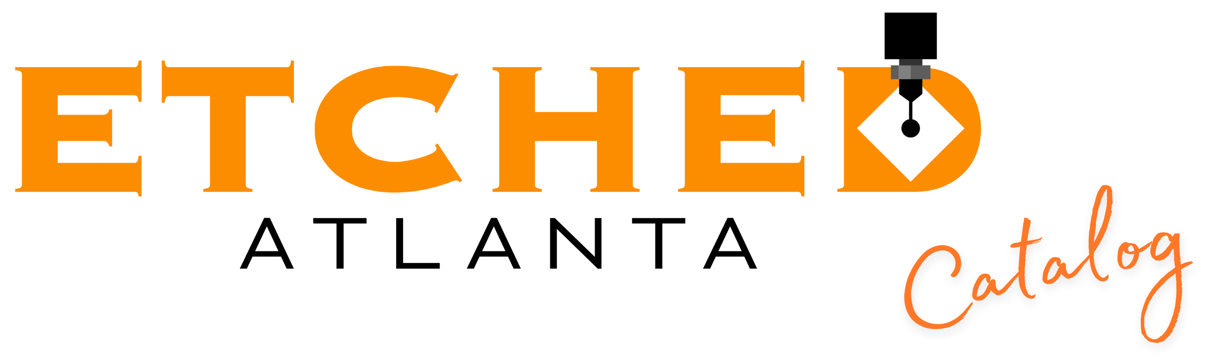 Etched Atlanta's Logo