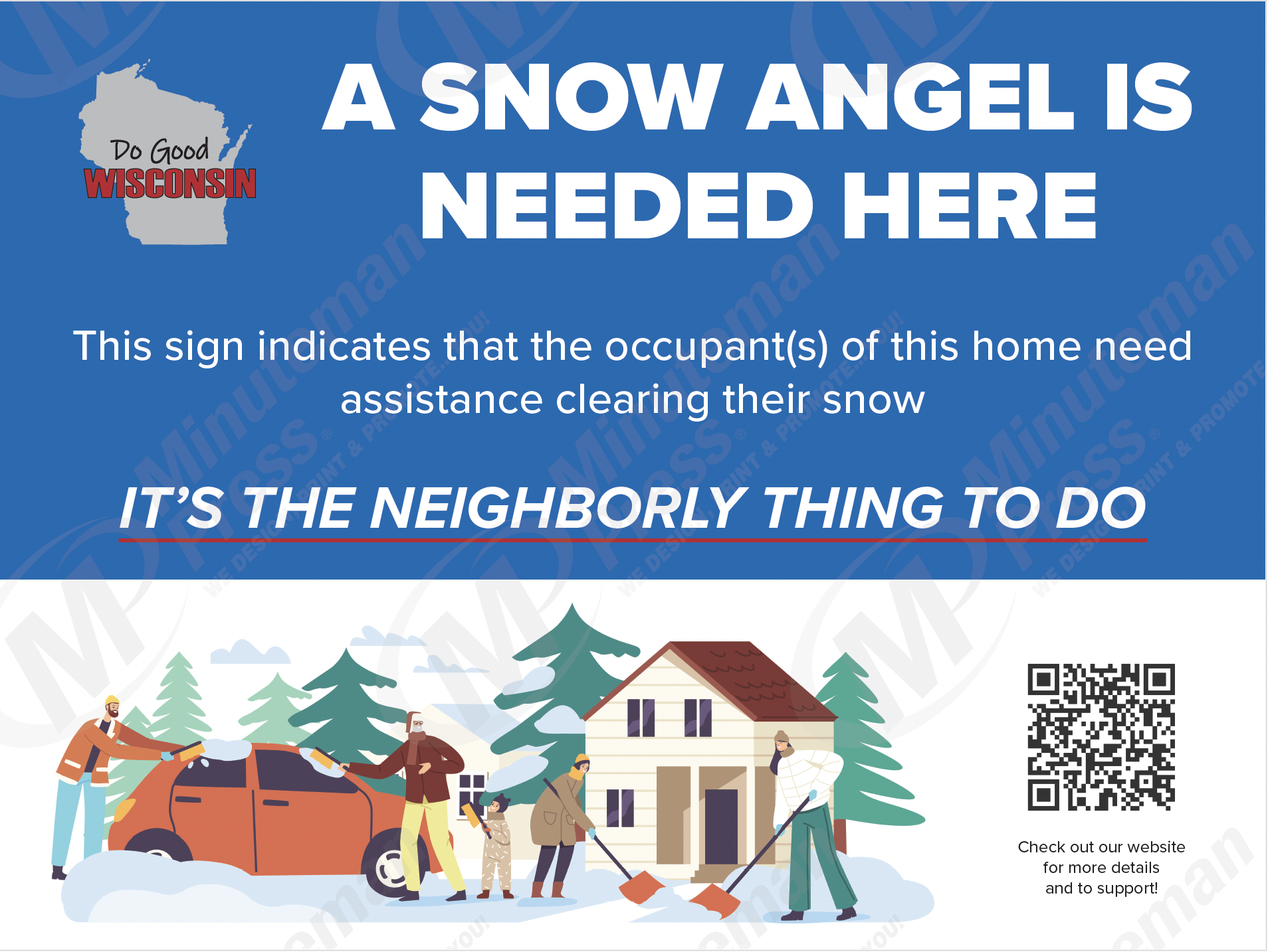 A Snow Angel Is Needed Here – Do Good Wisconsin