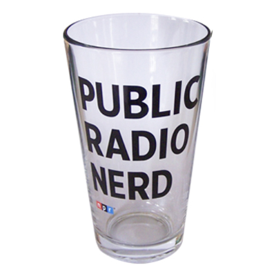 Public Radio Nerd Pint Glass - Public Radio Nerd Pint Glass - Image 0 of 0