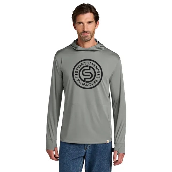 Carhartt Force® Sun Defender™ Long Sleeve Hooded T-Shirt - Carhartt Force® Sun Defender™ Long Sleeve Hooded T-Shirt - Image 0 of 2