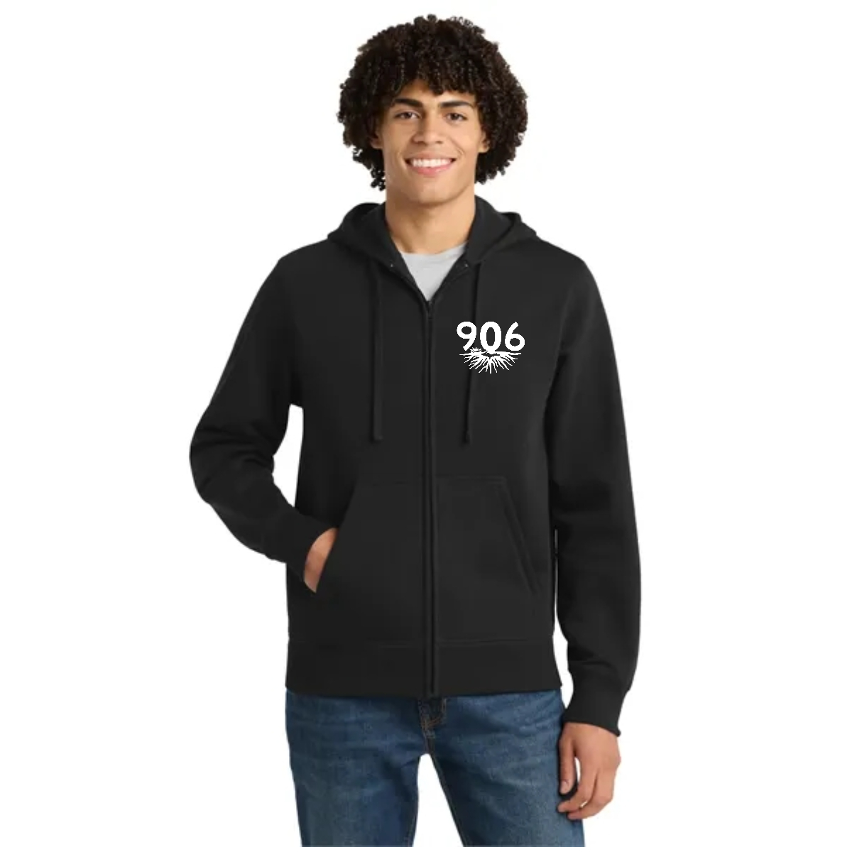 Sport-Tek Full-Zip Hooded Sweatshirt. - Sport-Tek Full-Zip Hooded Sweatshirt. - Image 0 of 3