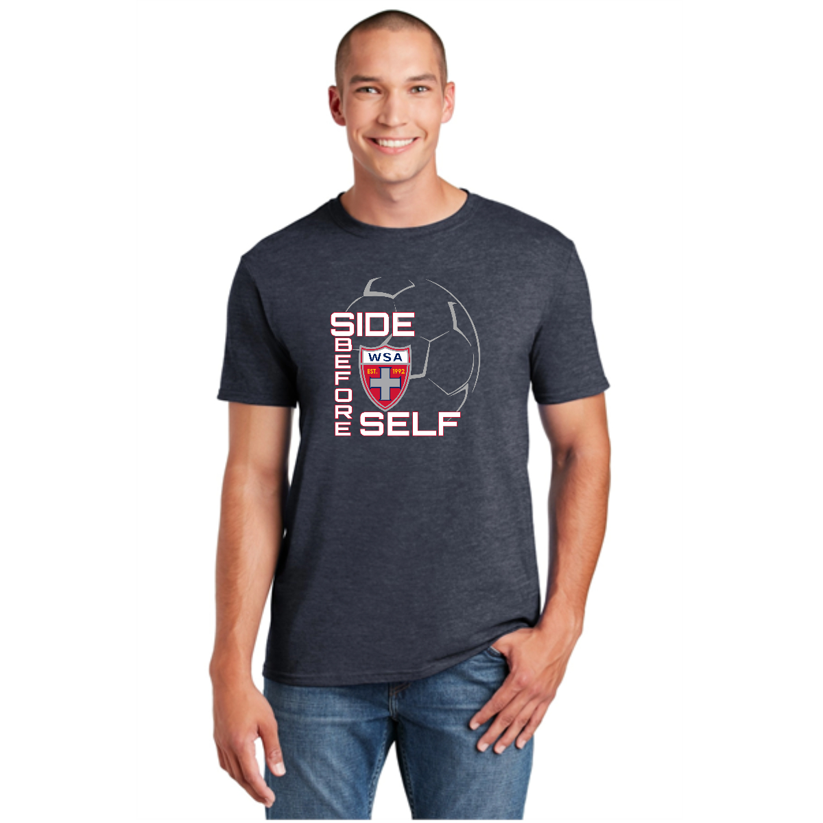 WSA Side before self T-Shirt - WSA Side before self T-Shirt - Image 1 of 3