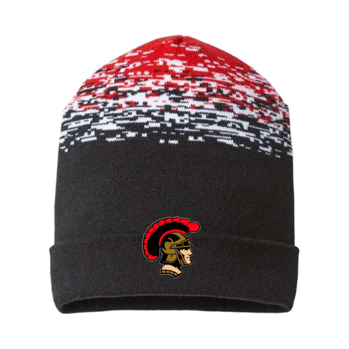 Trojan Head Cuffed Beanie - Trojan Head Cuffed Beanie - Image 0 of 0