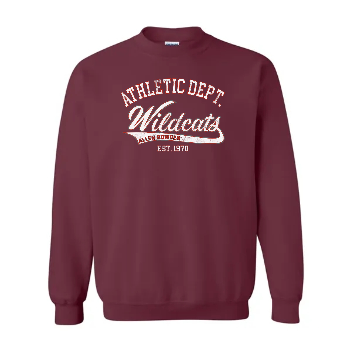 Wildcat Athletic Dept Crew Sweatshirt - Wildcat Athletic Dept Crew Sweatshirt - Image 3 of 4