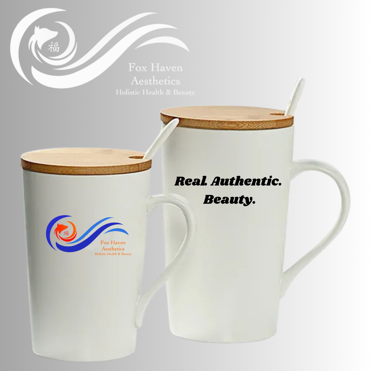 12 Oz Ceramic Cup With Bamboo Lid - 12 Oz Ceramic Cup With Bamboo Lid - Image 0 of 1