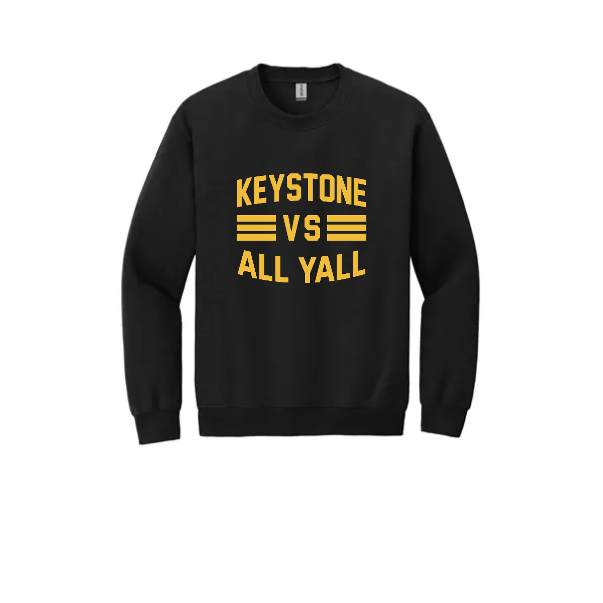 Adult KK Vs All Yall Puff Crewneck Sweatshirt. - Adult KK Vs All Yall Puff Crewneck Sweatshirt. - Image 2 of 4